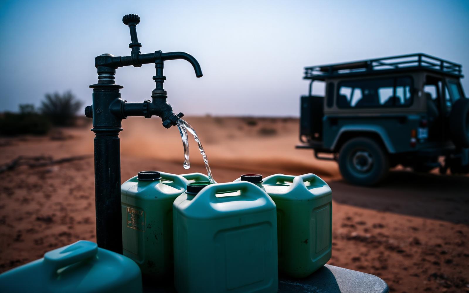 Water on a Namibia Camping Trip — How Much, From Where — Camping guide, Namibia