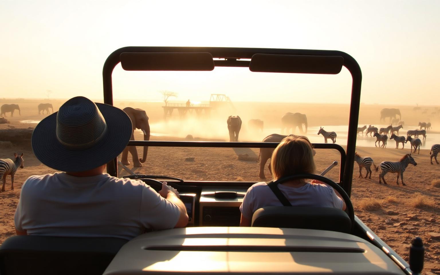 Self-Drive Game Drive Strategy in Etosha — Activities guide, Namibia