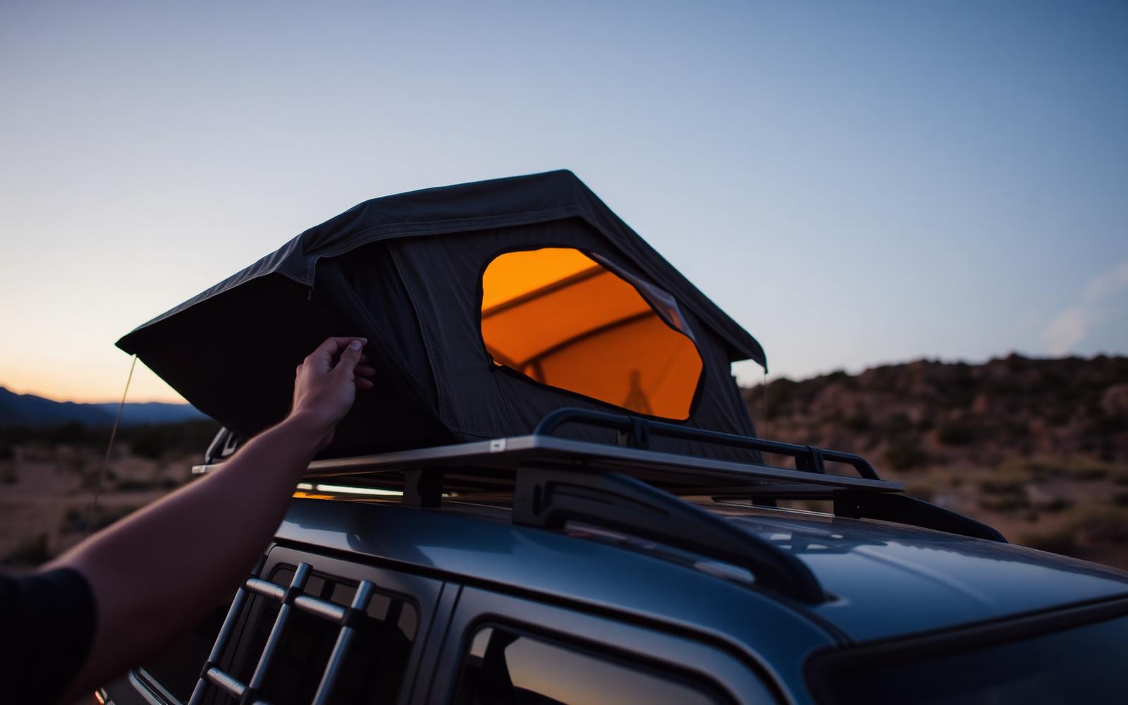 Roof Tent Setup & Takedown in Under 5 Minutes — Camping guide, Namibia